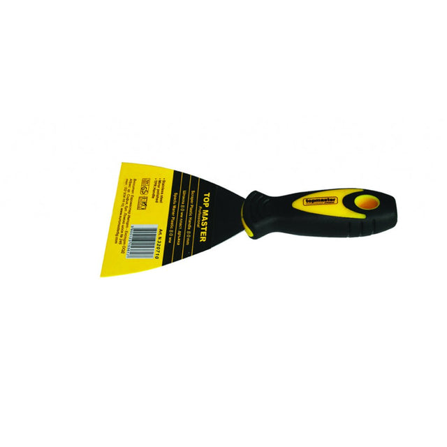 TOP MASTER PRO Spaclu cu maner plastic 75mm TMP Material:otel inoxidabil Maner 2 straturi Top Master Pro - scule electrice si unelte profesionale - BricoMart