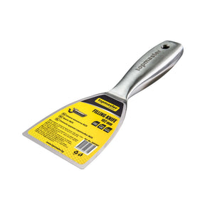 TOP MASTER PRO Spaclu INOX 102mm TMP Grosime redusă pentru o mai bună flexibilitate Colturi rotunjite Tratament termic Finisaj mat Top Master Pro - scule electrice si unelte profesionale - BricoMart