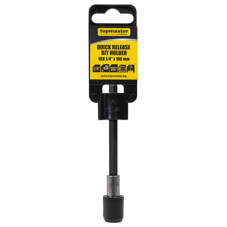TOP MASTER PRO Suport pentru biți 1/4" x 100mm Quick - release TMP Top Master Pro - scule electrice si unelte profesionale - BricoMart
