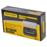 TOP MASTER PRO Surubelnita cu acumulator 4V COMPACT TMP Confortabil de utilizat chiar și pentru perioade îndelungate Durată de viață lungă a bateriei Gama largă de aplicații da Top Master Pro - scule electrice si unelte profesionale - BricoMart