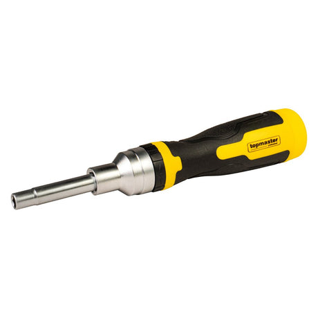 TOP MASTER PRO Surubelnita cu clichet 16in1 TMP Maner comod Schimbare rapida a bitilor Top Master Pro - scule electrice si unelte profesionale - BricoMart