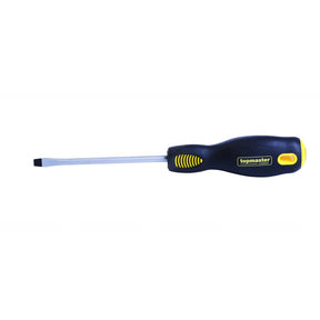 TOP MASTER PRO Surubelnita dreapta 3.0х100mm SVCM TMP Maner ergonomic 2 straturi TPR Varf magnetizat Finisaj crom mat Top Master Pro - scule electrice si unelte profesionale - BricoMart