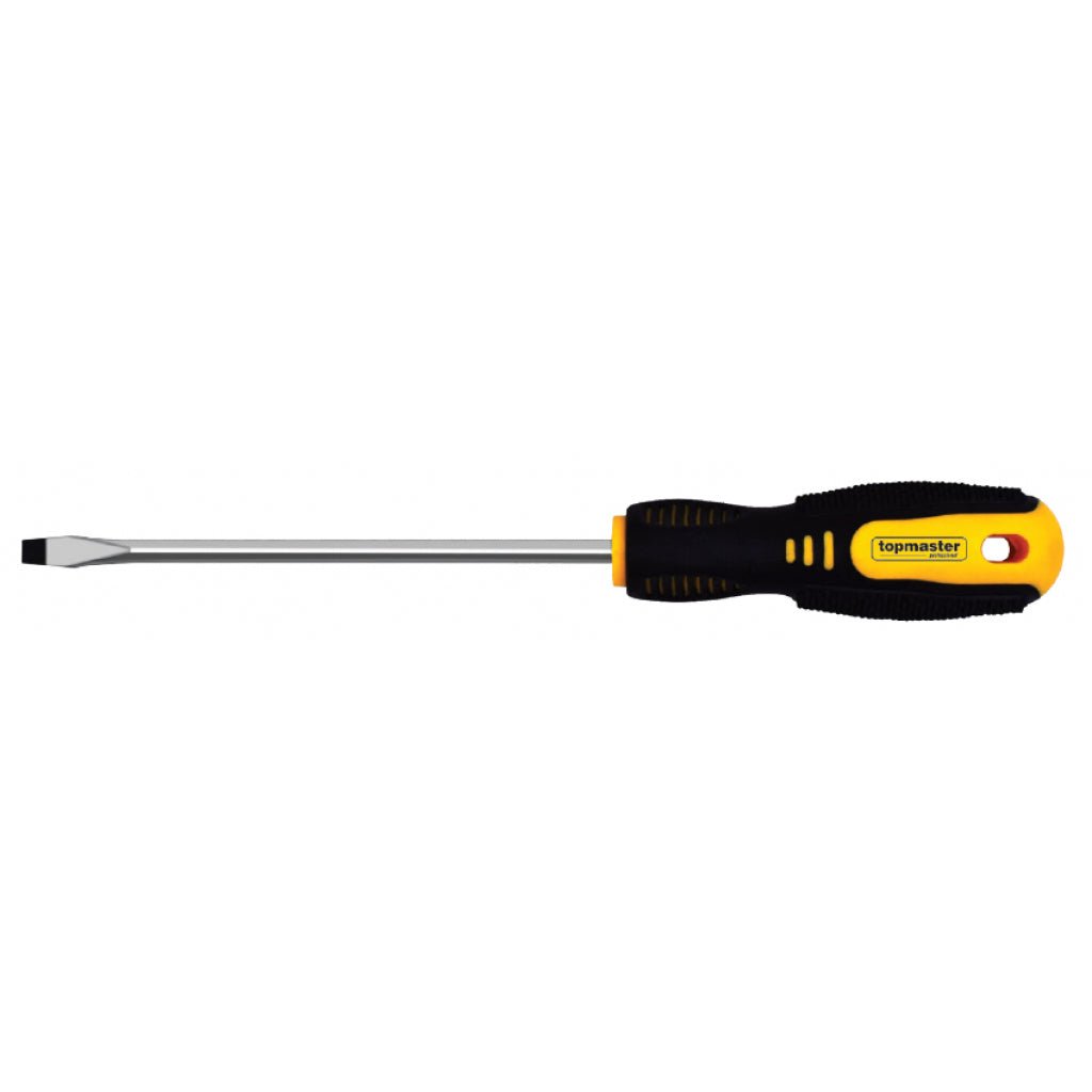 TOP MASTER PRO Surubelnita dreapta 5х 100mm CR - V TMP Cap magnetic Maner bi - material pentru o aderenta si confort sporite Top Master Pro - scule electrice si unelte profesionale - BricoMart