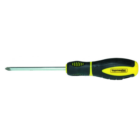TOP MASTER PRO Surubelnita pozi Pz3 8х150mm S2 TMP Varf magnetizat Maner in doua straturi pentru prindere mai buna Top Master Pro - scule electrice si unelte profesionale - BricoMart