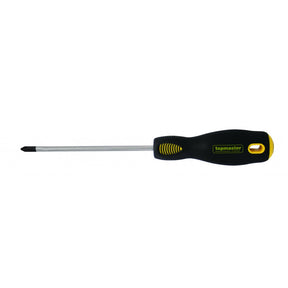 TOP MASTER PRO Surubelnita stea Ph2 х 125mm SVCM TMP Maner ergonomic 2 straturi TPR Varf magnetizat Finisaj crom mat Top Master Pro - scule electrice si unelte profesionale - BricoMart