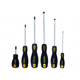 TOP MASTER PRO Surubelnite set 6pcs SVCM TMP Maner 2 straturi ergoniomic Varf magnetizat Top Master Pro - scule electrice si unelte profesionale - BricoMart