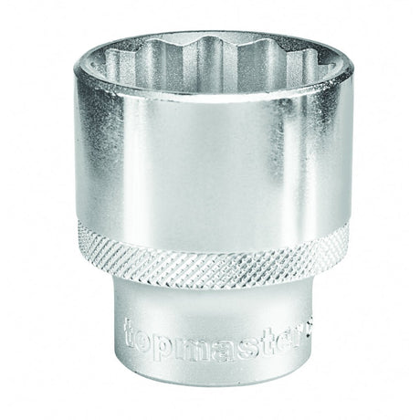 TOP MASTER PRO Tubulara 12 pct 1/2" x 30 mm TMP Material: otel crom - vanadiu de inalta calitate 50BV30 Standard - DIN3124 Top Master Pro - scule electrice si unelte profesionale - BricoMart