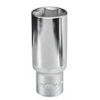 TOP MASTER PRO Tubulara adanca 1/2" x 12 mm TMP Material: otel crom - vanadiu de inalta calitate 50BV30 Hexagonal Standard - DIN3124 Top Master Pro - scule electrice si unelte profesionale - BricoMart