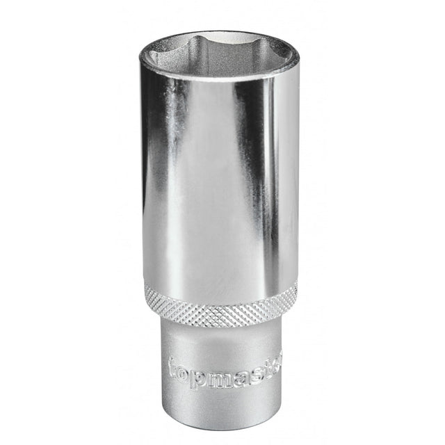TOP MASTER PRO Tubulara adanca 1/2" x 12 mm TMP Material: otel crom - vanadiu de inalta calitate 50BV30 Hexagonal Standard - DIN3124 Top Master Pro - scule electrice si unelte profesionale - BricoMart