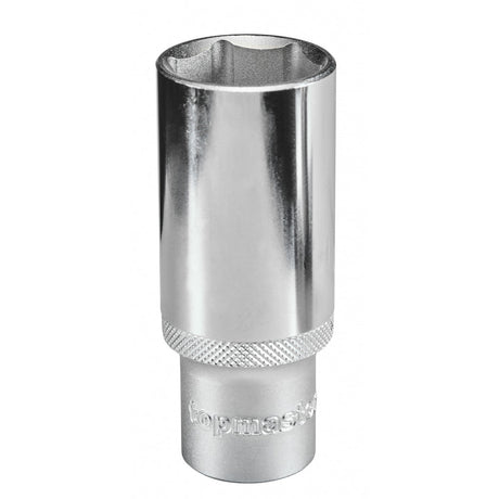 TOP MASTER PRO Tubulara adanca 1/2" x 32 mm TMP Material: otel crom-vanadiu de inalta calitate 50BV30 Hexagonal Standard - DIN3124 Top Master Pro - scule electrice si unelte profesionale - BricoMart