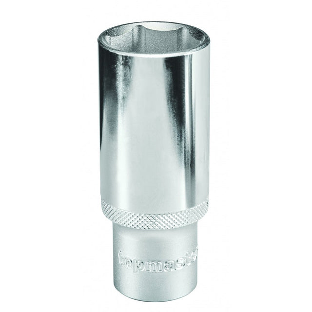 TOP MASTER PRO Tubulara adanca 1/2"x11mm CR - V TMP Material: otel crom - vanadiu de inalta calitate 50BV30 Cu acoperire anticoroziune Hexagonal Standard - DIN3124 Top Master Pro - scule electrice si unelte profesionale - BricoMart
