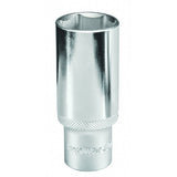TOP MASTER PRO Tubulara adanca 1/2"x24mm CR - V TMP Material: otel crom - vanadiu de inalta calitate 50BV30 Cu acoperire anticoroziune Hexagonal Standard - DIN3124 Top Master Pro - scule electrice si unelte profesionale - BricoMart