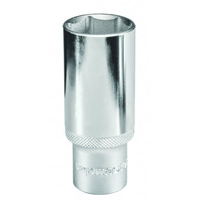 TOP MASTER PRO Tubulara adanca 1/2"x32mm CR - V TMP Material: otel crom - vanadiu de inalta calitate 50BV30 Cu acoperire anticoroziune Hexagonal Standard - DIN3124 Top Master Pro - scule electrice si unelte profesionale - BricoMart