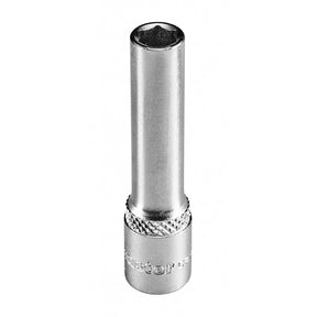 TOP MASTER PRO Tubulara adanca 1/4"x 6mm CR - V TMP Material: otel crom - vanadiu de inalta calitate 50BV30 Cu acoperire anticoroziune Standard - DIN3124 Top Master Pro - scule electrice si unelte profesionale - BricoMart