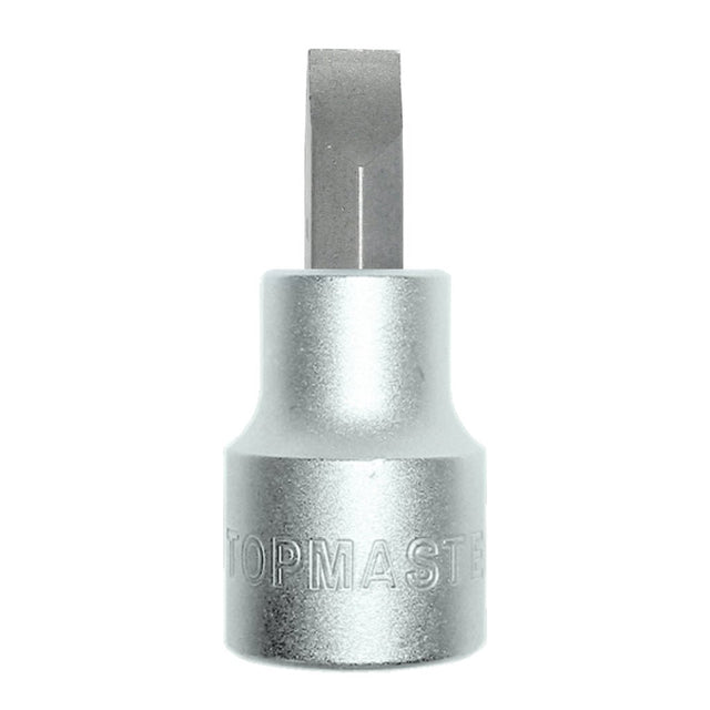 TOP MASTER PRO Tubulara cu bit-drept 3/8" RE6x48mm Cr-V TM (32/384) Material: otel calit S2 Lustruire anticoroziva Top Master Pro - scule electrice si unelte profesionale - BricoMart