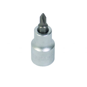 TOP MASTER PRO Tubulara cu bit - stea 1/2" PH2x55mm Cr - V TM (30/300) Material: otel calit S2 Lustruire anticoroziva Top Master Pro - scule electrice si unelte profesionale - BricoMart