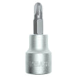 TOP MASTER PRO Tubulara cu bit-stea 1/4" PZ1x37mm Cr-V TM (48/576) Material: otel calit S2 Lustruire anticoroziva Top Master Pro - scule electrice si unelte profesionale - BricoMart
