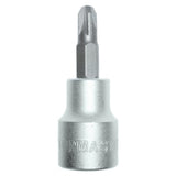 TOP MASTER PRO Tubulara cu bit-stea 1/4" PZ1x37mm Cr-V TM (48/576) Material: otel calit S2 Lustruire anticoroziva Top Master Pro - scule electrice si unelte profesionale - BricoMart