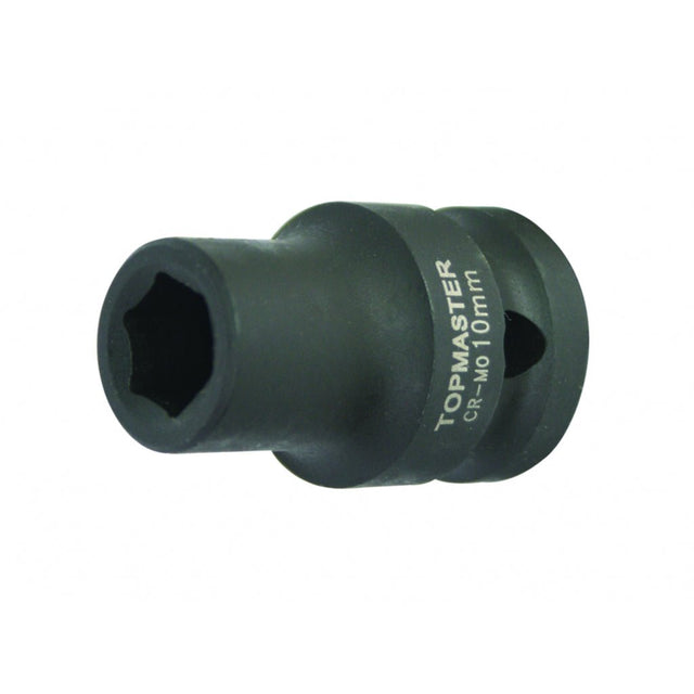 TOP MASTER PRO Tubulara de impact 1/2"10mm CR - MO TMP Material: otel calit crom - molibden de inalta calitate Potrivit pentru chei de impact pneumatice Standard - DIN3129 Top Master Pro - scule electrice si unelte profesionale - BricoMart