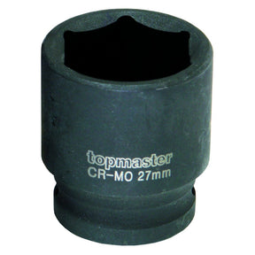 TOP MASTER PRO Tubulara de impact 3/4" x 41 mm TMP Material: otel calit crom - molibden de inalta calitate Potrivit pentru chei de impact pneumatice Standard - DIN3121 Top Master Pro - scule electrice si unelte profesionale - BricoMart