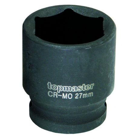 TOP MASTER PRO Tubulara de impact 3/4" x 41 mm TMP Material: otel calit crom - molibden de inalta calitate Potrivit pentru chei de impact pneumatice Standard - DIN3121 Top Master Pro - scule electrice si unelte profesionale - BricoMart