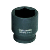 TOP MASTER PRO Tubulara de impact 3/4" x 50 mm TMP Material: otel calit crom - molibden de inalta calitate Potrivit pentru chei de impact pneumatice Standard - DIN3121 Top Master Pro - scule electrice si unelte profesionale - BricoMart
