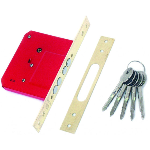 TOP STRONG Incuietoare usa cu 5 chei Lock with 4 thorns Instalare usoara Top Strong - scule electrice si unelte profesionale - BricoMart