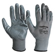 TOP STRONG Manusi de lucru cauciucate gri TS Complet acoperite cu nitril Din poliester fara cusaturi Top Strong - scule electrice si unelte profesionale - BricoMart