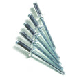 TOP STRONG Set po - nituri 3x12mm set 1000pcs TS Corp din otel si aluminiu Rezistenta buna la coroziune Top Strong - scule electrice si unelte profesionale - BricoMart