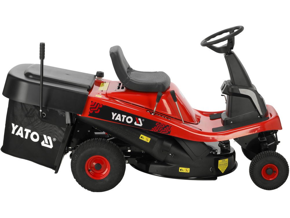 TRACTOR PENTRU TUNS IARBA PE BENZINA YATO YT - 85550 , 76CM , 432CC , 170 l , 8.8 kW , 11.97 KM YATO - scule electrice si unelte profesionale - BricoMart