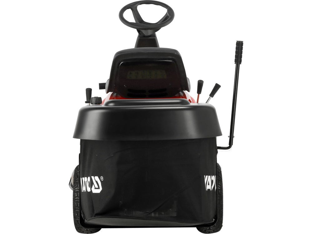 TRACTOR PENTRU TUNS IARBA PE BENZINA YATO YT - 85550 , 76CM , 432CC , 170 l , 8.8 kW , 11.97 KM YATO - scule electrice si unelte profesionale - BricoMart
