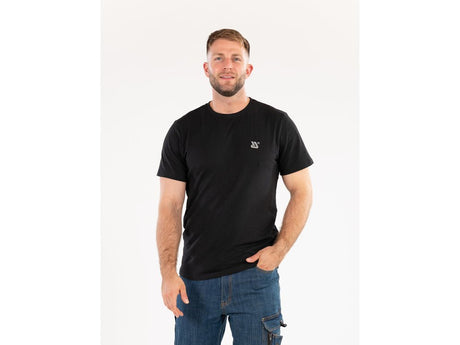 TRICOU NEGRU, TALL CU ELASTAN, MARIMEA 3XL Yato YT - 78425 - 200 g, 185 cm, 48cm, 70cm Yato - scule electrice si unelte profesionale - BricoMart