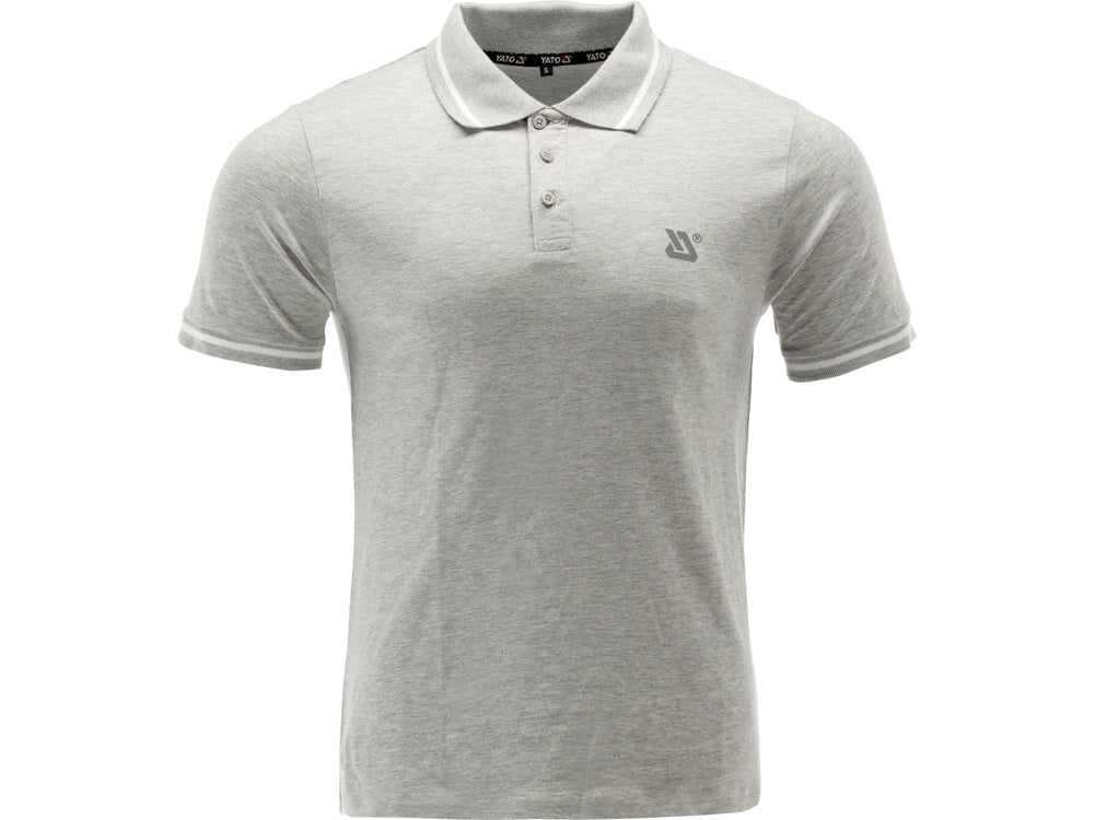 TRICOU POLO GRI, MARIMEA 3XL Yato YT - 78635 - 200 g, 48cm, 66cm, 52cm Yato - scule electrice si unelte profesionale - BricoMart