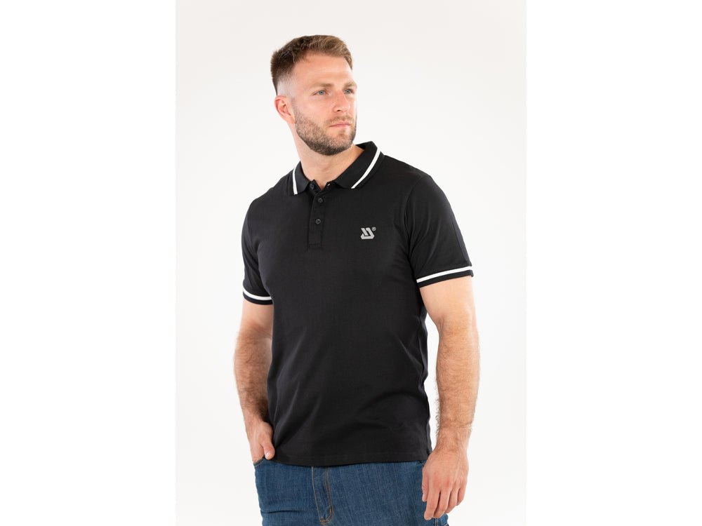 TRICOU POLO NEGRU, MARIMEA 3XL Yato YT - 78605 - 200 g, 48cm, 66cm, 52cm Yato - scule electrice si unelte profesionale - BricoMart