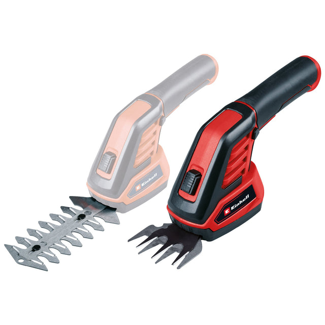Trimmer de gazon si arbusti cu acumulator Einhell GC - CG 3.6/70 Li WT (3.6 V, acumulator Li - Ion 2.0 Ah, lama trimmer iarba 70 mm, lama trimmer arbusti 110 mm, cablu de incarcare inclus) Einhell - scule electrice si unelte profesionale - BricoMart