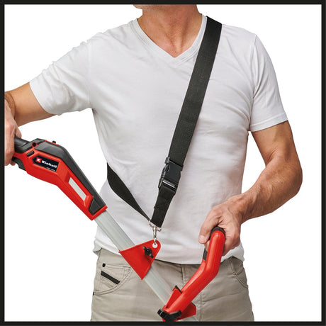 Trimmer de tuns iarba/gazon pe acumulator Einhell GE - CT 18/33 Li E - Solo Power X - Change (18 V, latime de taiere 33 cm, Flowerguard, mecanism de alimentare automata, include bobina de filament, fara acumulator Einhell - scule electrice si unelte profesionale - BricoMart