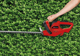 Trimmer electric de tuns gard viu Einhell GC - EH 4550 (greutate minima, lame din otel taiate cu laser si slefuite cu diamant, completa cu capac din aluminiu pe lame Einhell - scule electrice si unelte profesionale - BricoMart