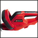 Trimmer electric de tuns gard viu Einhell GC - EH 4550 (greutate minima, lame din otel taiate cu laser si slefuite cu diamant, completa cu capac din aluminiu pe lame Einhell - scule electrice si unelte profesionale - BricoMart