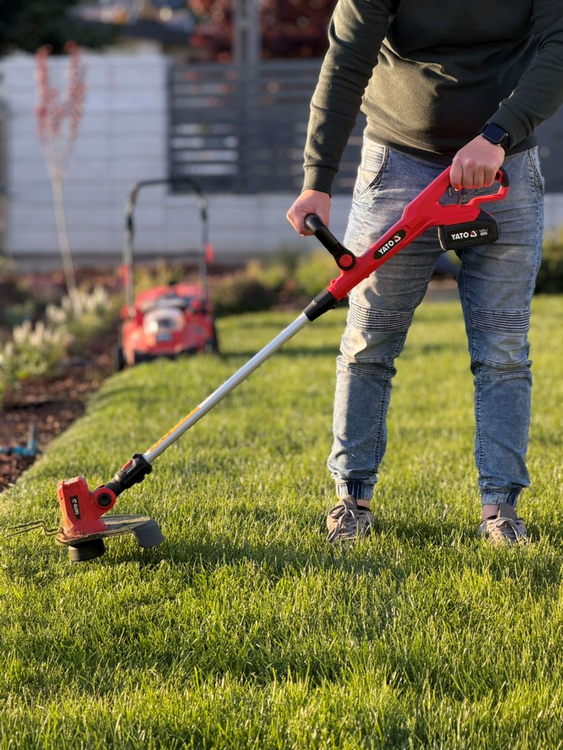 Trimmer YATO YT-85019, 18 V - imagine 15