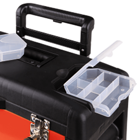 TROLER SCULE metal YATO YT - 09104 , 3 COMPARTIMENTE , echipat 78 de elemente YATO - scule electrice si unelte profesionale - BricoMart