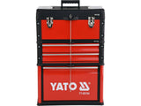 TROLER SCULE metal YATO YT - 09104 , 3 COMPARTIMENTE , echipat 78 de elemente YATO - scule electrice si unelte profesionale - BricoMart