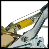 Troliu manual cu parghie Einhell TC - LW 1000, cablu de sarma fara rasucire de 2,2 metri, sarcina utila maxima cu rola de ghidare de 1000 kg, incl. o rola de ghidare cu carlig de sarcina si zavor de retinere Einhell - scule electrice si unelte profesionale - BricoMart