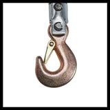 Troliu manual cu parghie Einhell TC - LW 2000, cablu de 3,3 metri fara rasucire, sarcina utila maxima cu rola de ghidare de 2000 kg, inclusiv o rola de ghidare cu carlig de sarcina si zavor de retinere Einhell - scule electrice si unelte profesionale - BricoMart