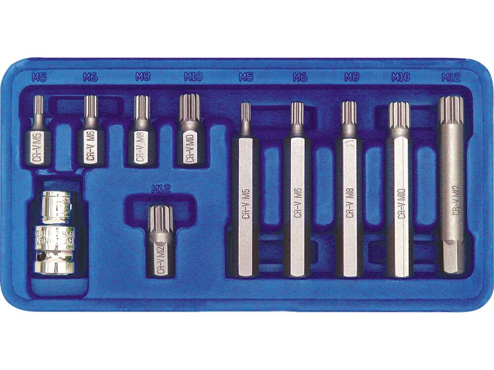 TRUSA 11 BITI VOREL 66770 CR-V VOREL - scule electrice si unelte profesionale - BricoMart