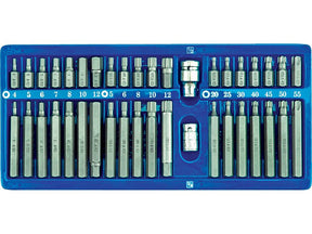 TRUSA 40 PIESE VOREL 66400 BITI, CR - V VOREL - scule electrice si unelte profesionale - BricoMart