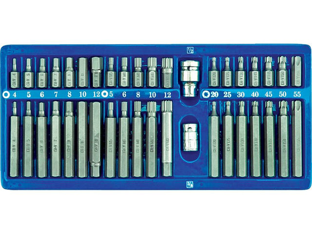 TRUSA 40 PIESE VOREL 66400 BITI, CR - V VOREL - scule electrice si unelte profesionale - BricoMart