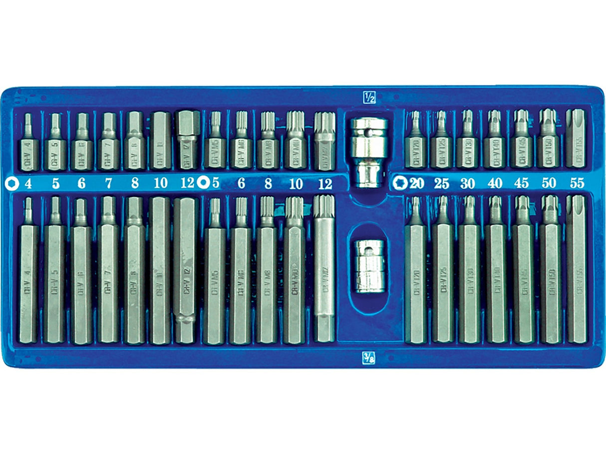 TRUSA 40 PIESE VOREL 66400 BITI, CR - V VOREL - scule electrice si unelte profesionale - BricoMart