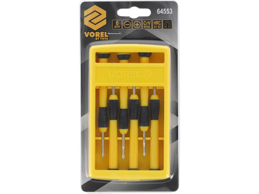 TRUSA 6 SURUBELNITE VOREL 64553 MECANICA FINA CR - V VOREL - scule electrice si unelte profesionale - BricoMart