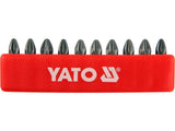 TRUSA BITI 10 YATO YT-0471 BUC PZ2X25MM YATO - scule electrice si unelte profesionale - BricoMart