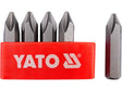 TRUSA BITI 5 YATO YT-2810 PIESE, 36MM, PH2 YATO - scule electrice si unelte profesionale - BricoMart
